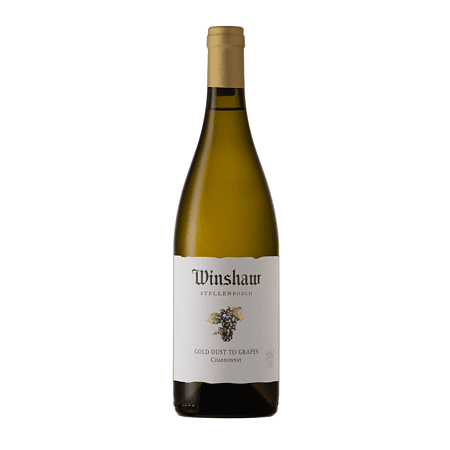 Winshaw Gold Dust to Grapes Chardonnay 2024 bottle.