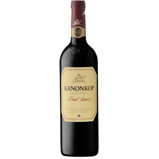 Kanonkop Paul Sauer red wine from Stellenbosch, South Africa.