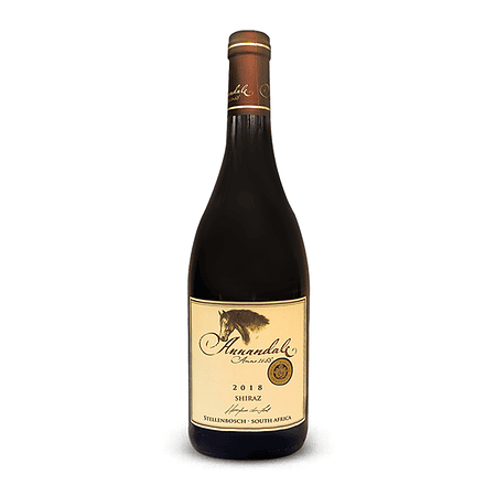 Annalda 2018 Shiraz from Stellenbosch, South Africa.