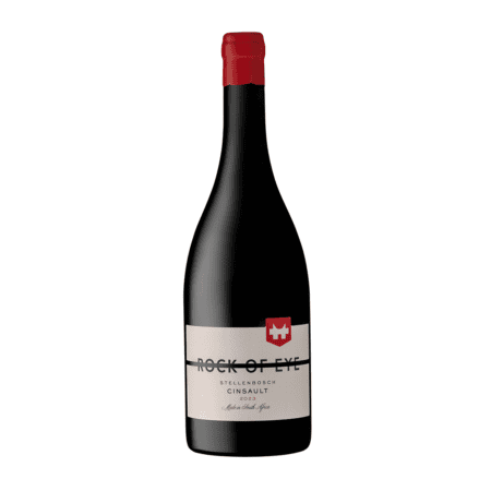 Stellenbosch Cinsault by Rock of Eye, showcasing South African wine elegance.