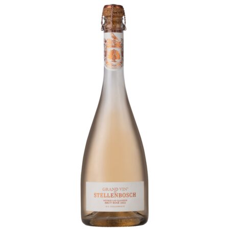 Brut Rosé Sparkling Wine From Stellenbosch, South Africa.