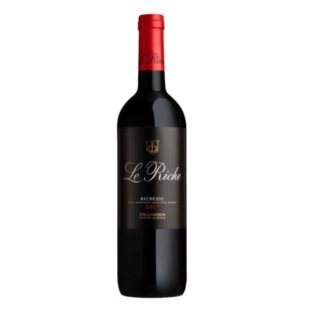 Le Riche Richesse 2023 Stellenbosch Heritage Blend wine bottle.