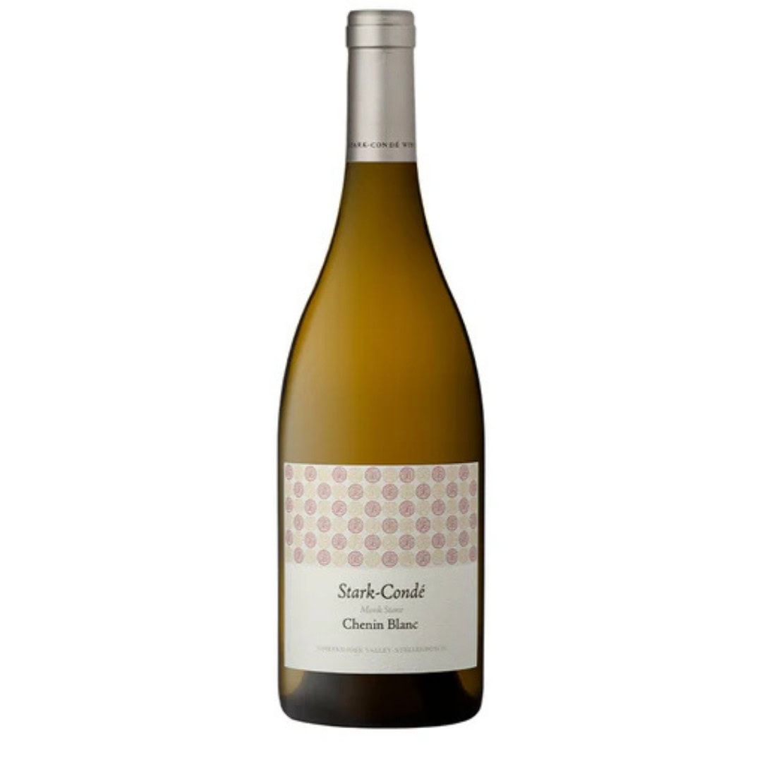 Stark-Condé Monk Stone Chenin Blanc 2024 award-winning Stellenbosch white wine bottle