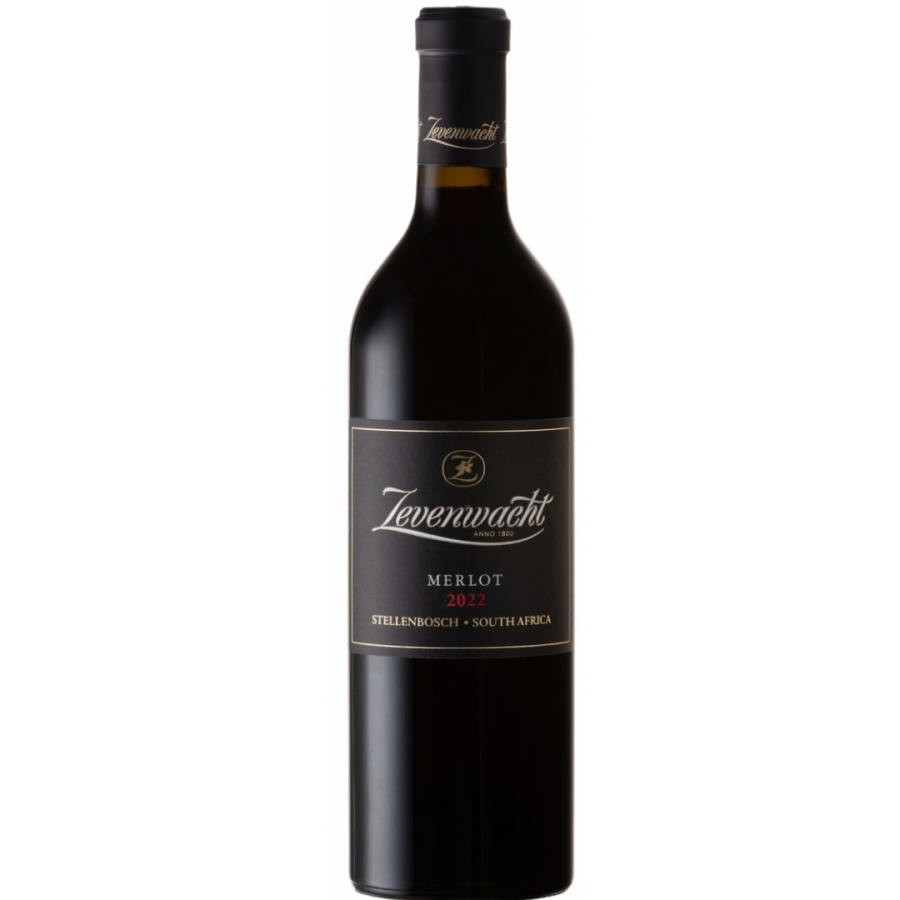 Zevenwacht Merlot 2022 Stellenbosch South Africa red wine bottle